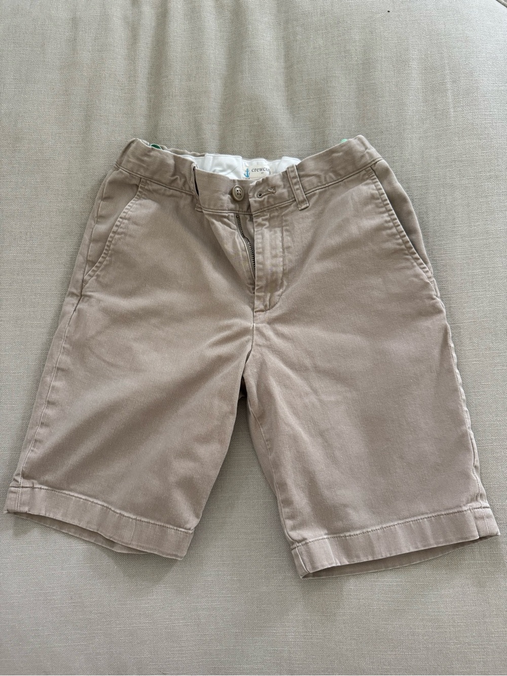 J. Crew Boys Beige Chino Shorts